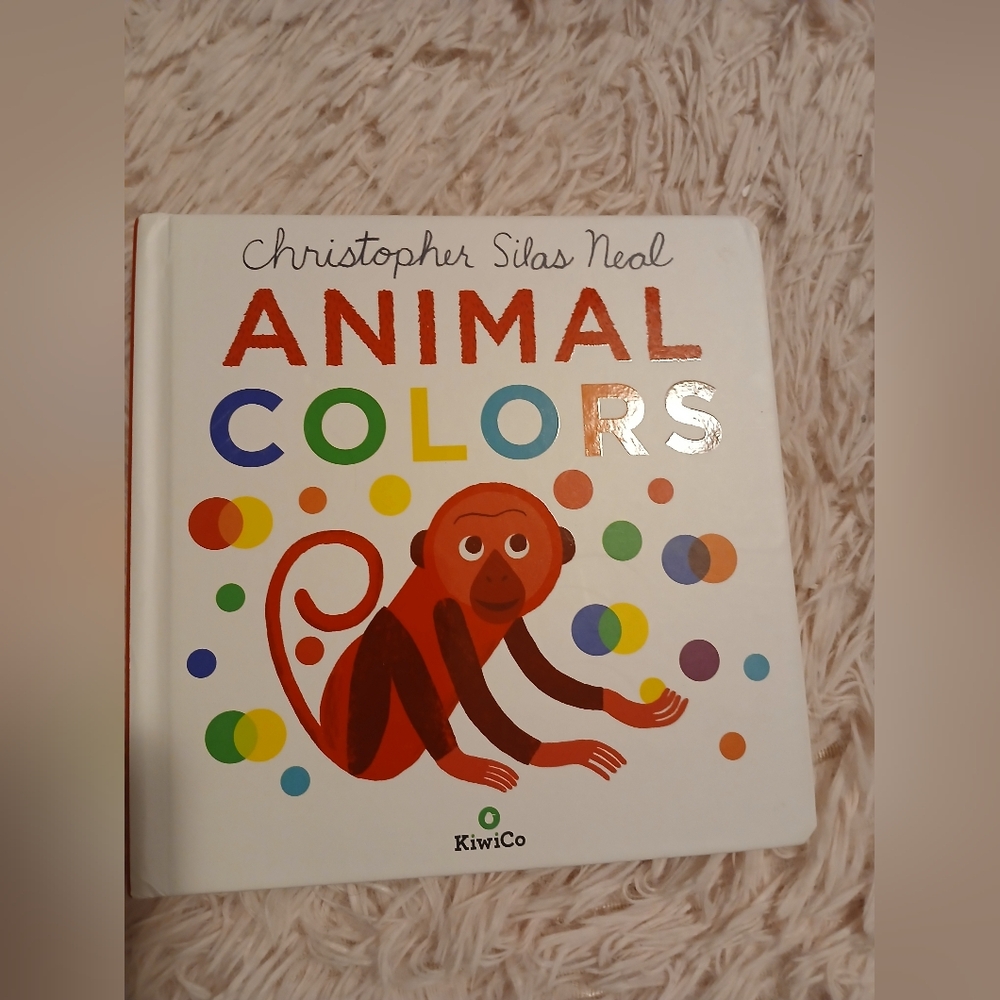 Kiwico Funny Aninal Colors Book